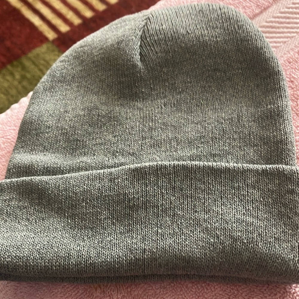 Classic Gray Cuffed Knit Hat